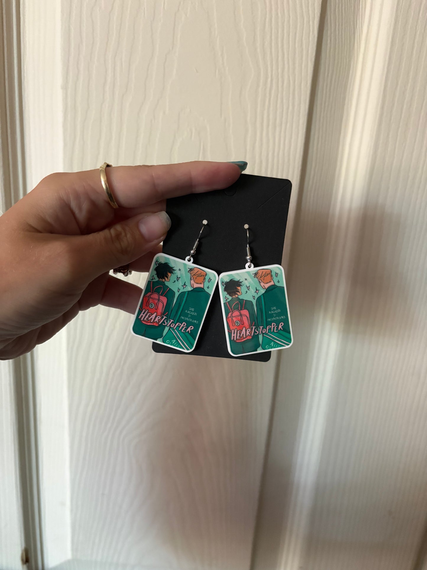 Heartstopper earrings