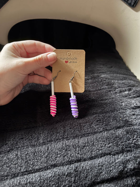Lollipop earrings
