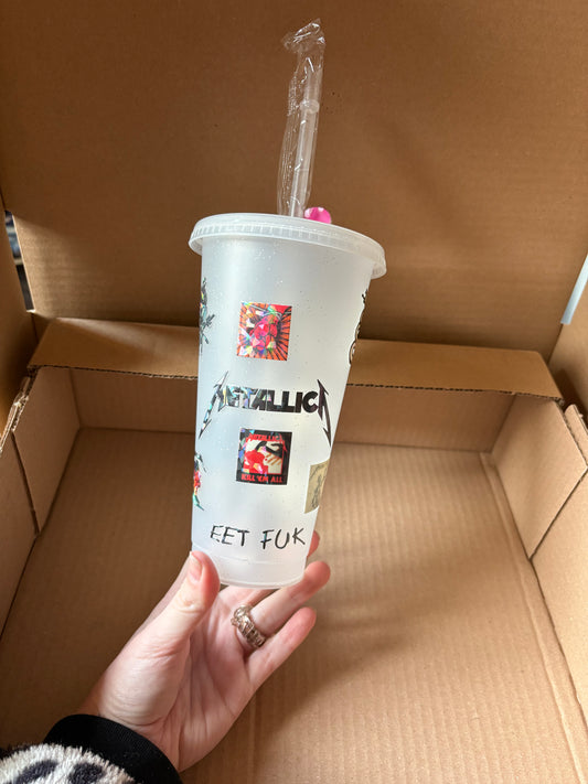 Metallica tumbler cup