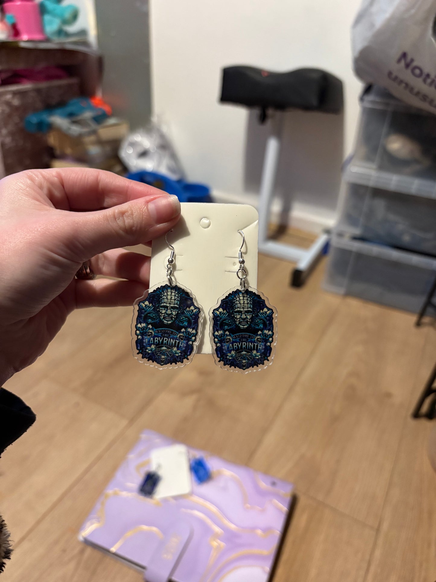 Labyrinth earrings