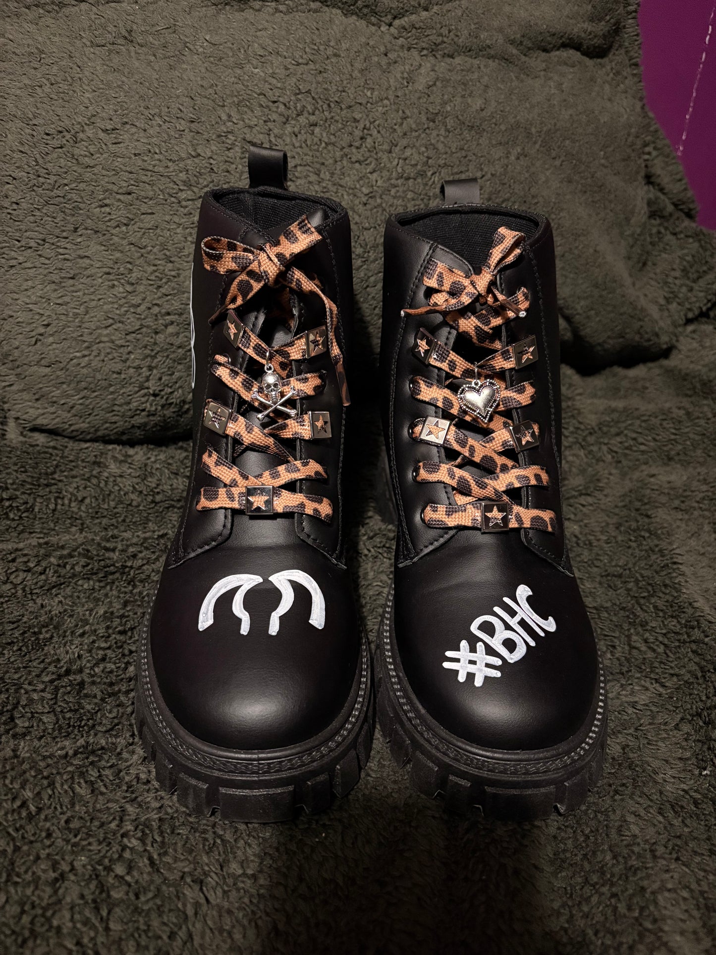 Yungblud boots - size UK 4