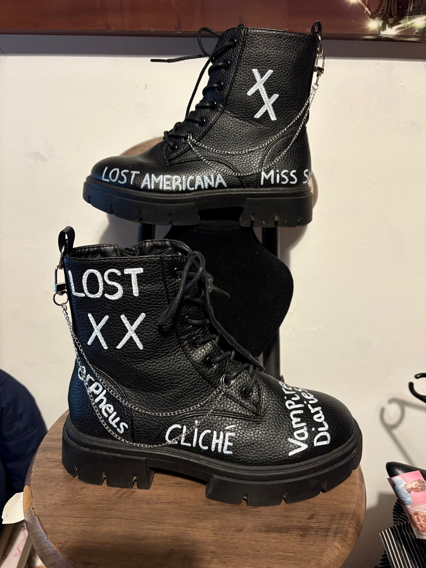 MGK boots - size UK 3