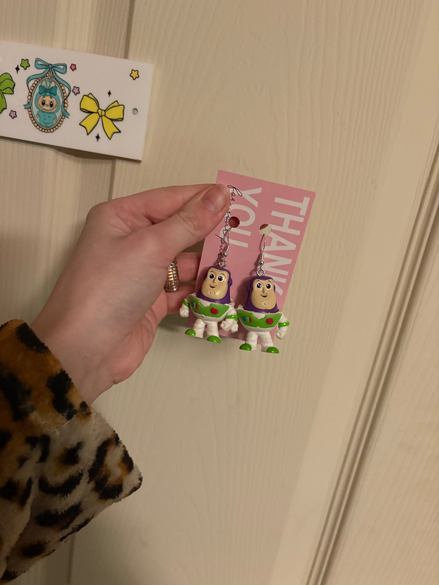 Buzz lightyear earrings 💡
