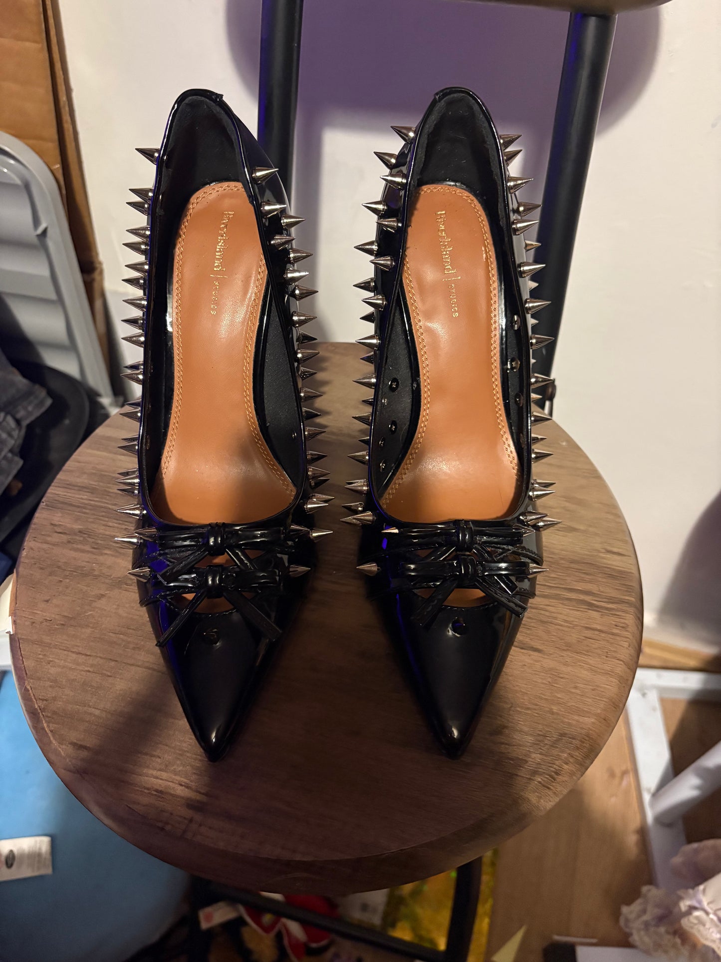 Stud heels UK size 4