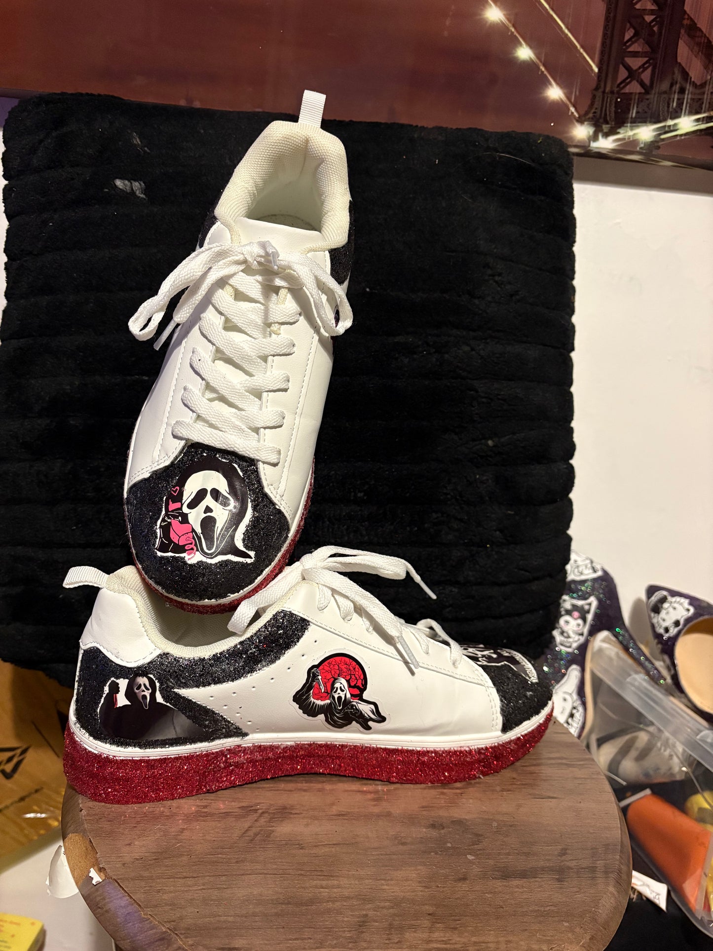 Ghost face trainers UK 6
