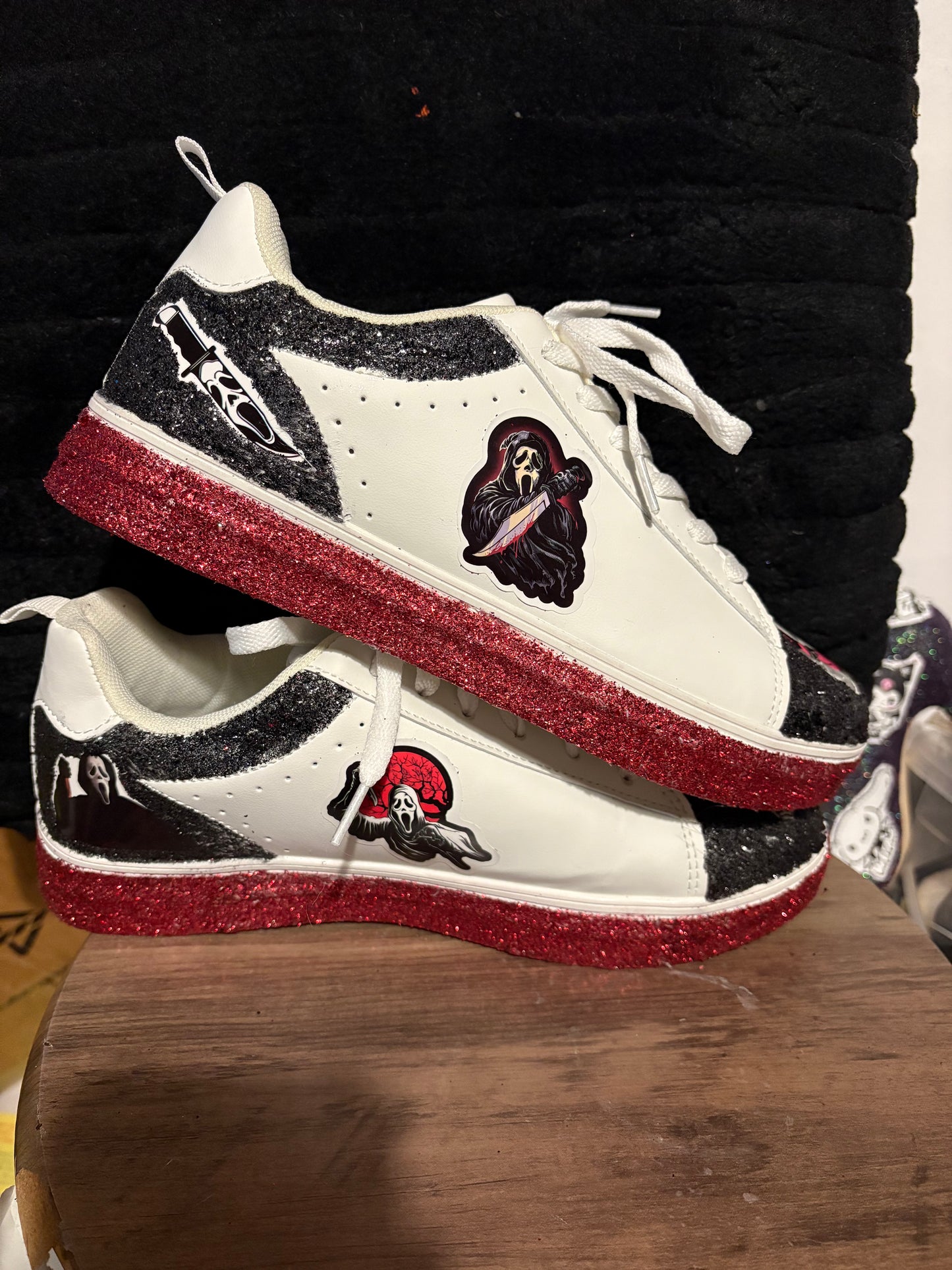 Ghost face trainers UK 6