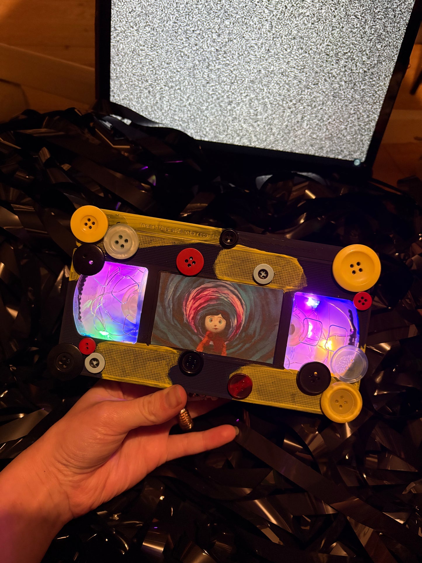Coraline VHS light