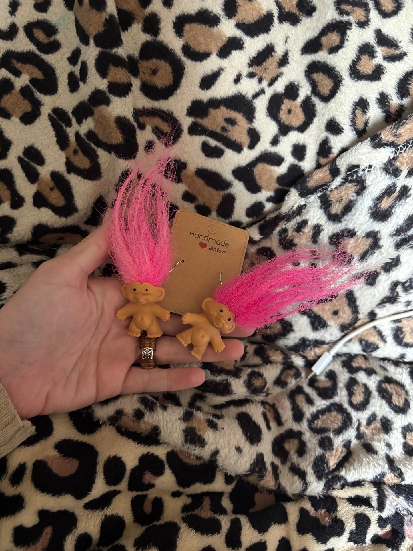 Troll earrings