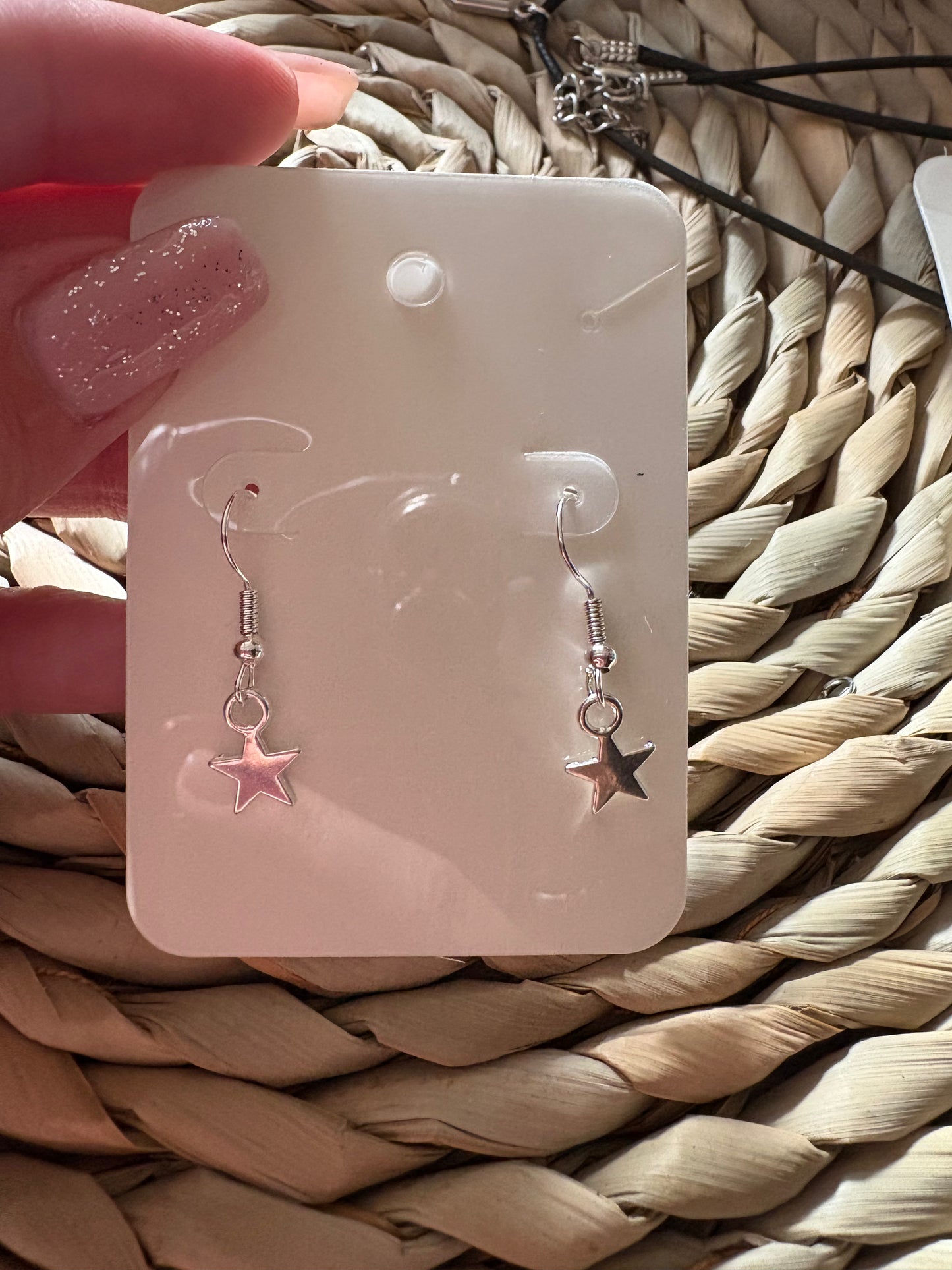 Mini star earrings