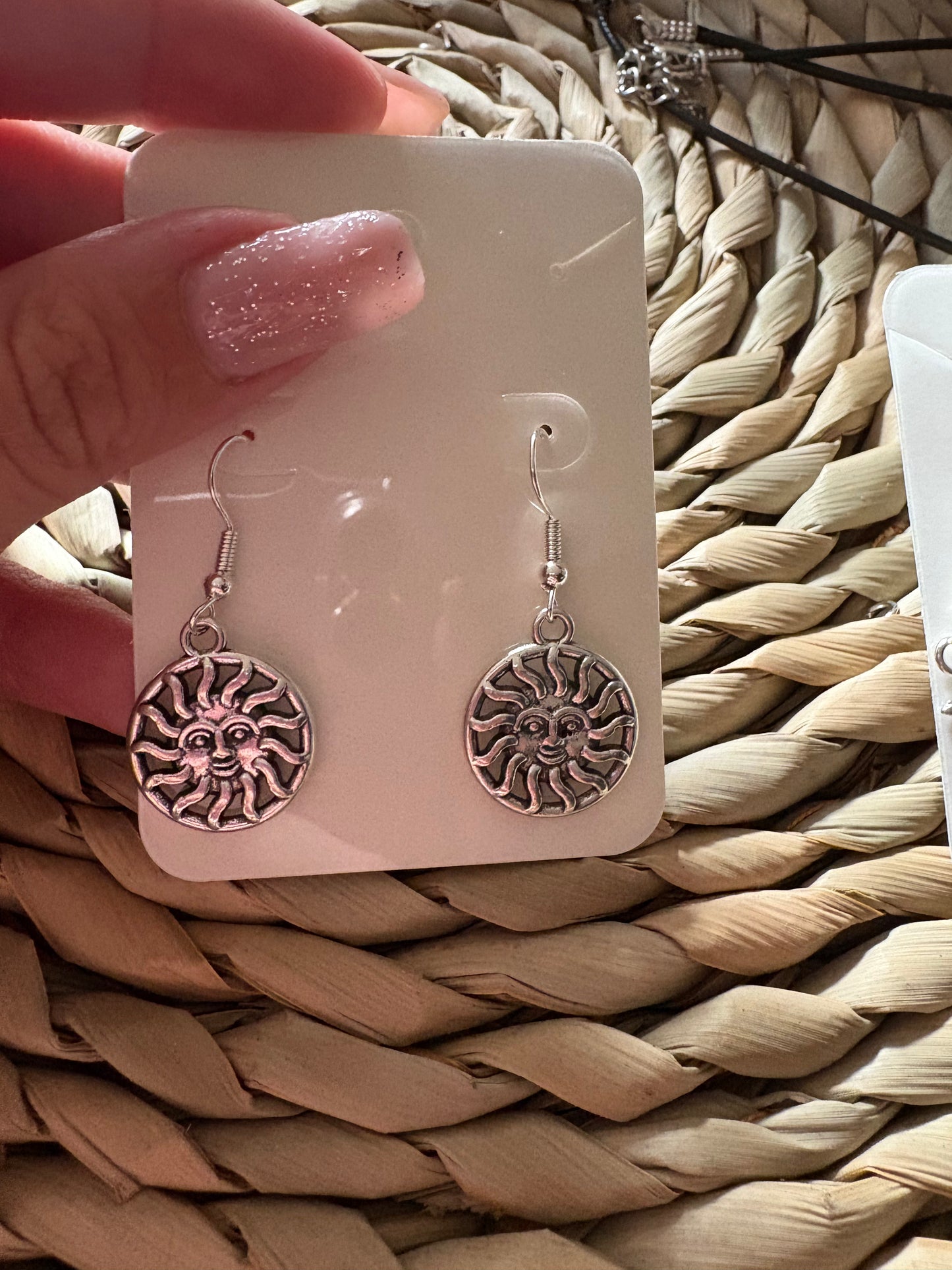 Sun earrings